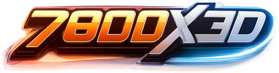 7800x3d সোনালি লোগো